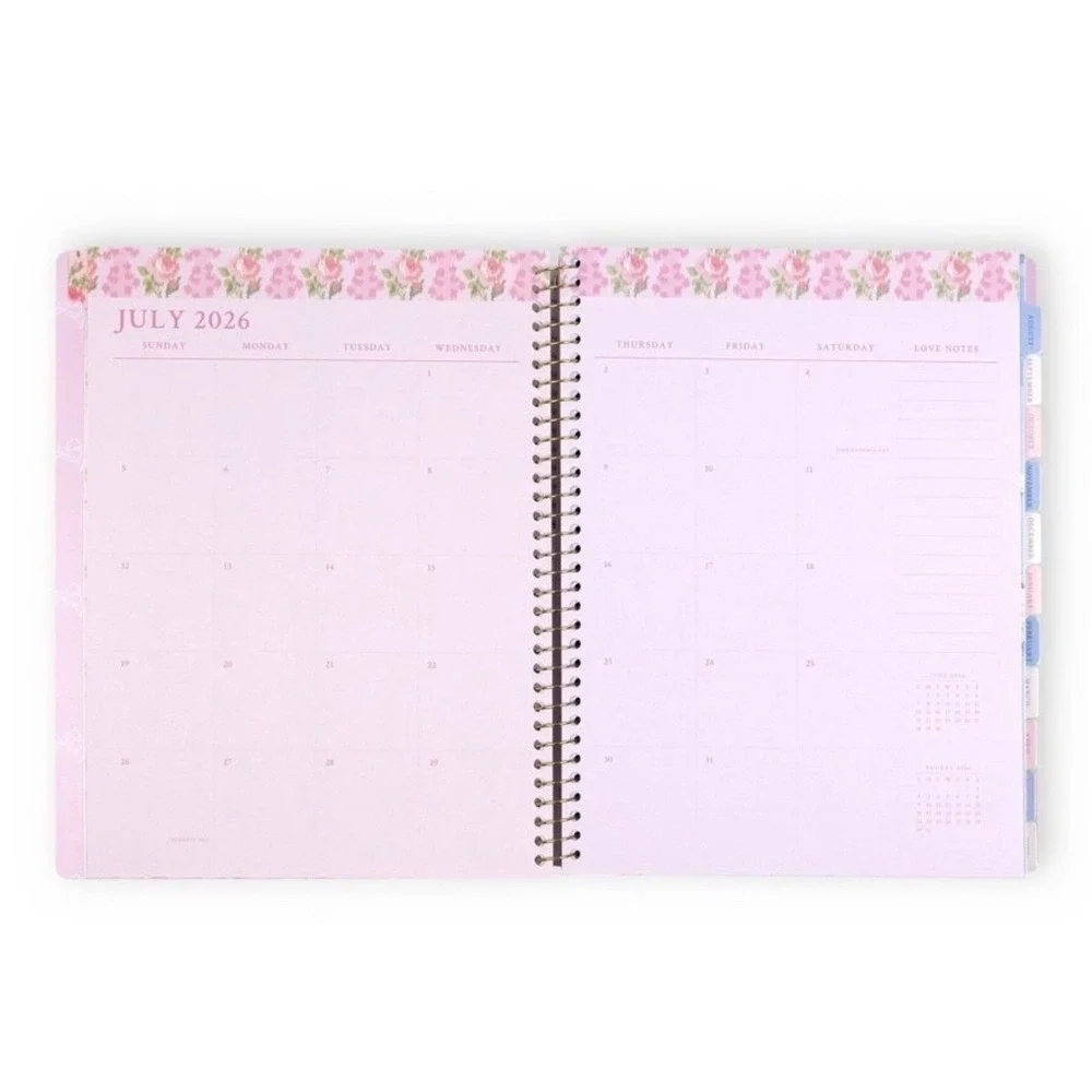 Love Shack Fancy Planner 2026 2027 Weekly Monthly Academic Organizer Coquette
